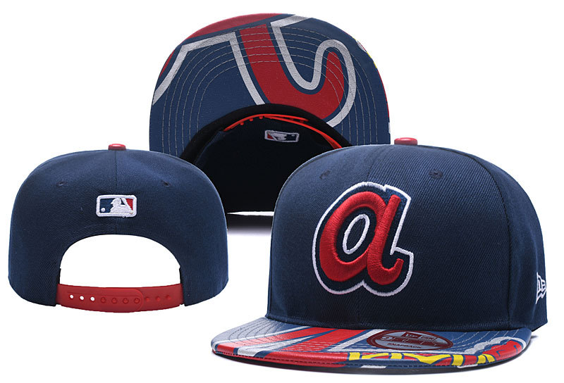 MLB Atlanta Braves Stitched Snapback Hats 002